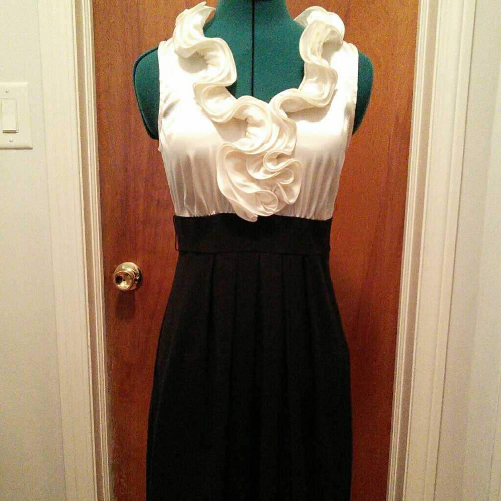 Spring Sale 🌸 Ruffle-collared dress - Picture 5 of 5